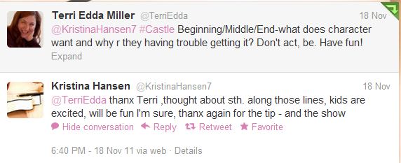 Advice from Terri